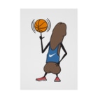 NOBODY754のEddie Funky Dick - Basketball Stickable Poster