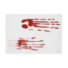 Misa Funeral Storeの血塗られた手形シリーズ 吸着ポスターの横向き