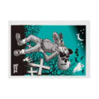 inChiki StudioのCreepy Night Stickable Poster :horizontal position