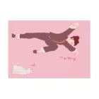 たかしゆうのカンフー女子 Stickable Poster :horizontal position