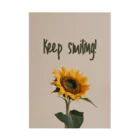 TILUのKeep smiling  Stickable Poster