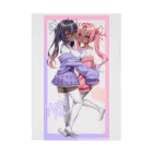 飴森❤夜泉乃ショップの水那月09先生描きおろし！メイドあむれいちゃんグッズ Stickable Poster