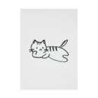 おもち屋さんのごろごろねこ Stickable Poster