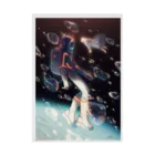 あきのMeet in space Stickable Poster