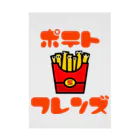 ヘンテコデザイン専門店　SYUNLABOのポテトフレンズ Stickable Poster