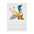 sakitanakaの2022 sakitanaka calendar Stickable Poster