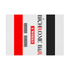 Ａ’ｚｗｏｒｋＳのBICHROME BLK&RED Stickable Poster :horizontal position