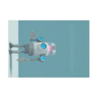 Happy Paint ShopのVoxelArt-ROBOT- Stickable Poster :horizontal position