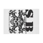 Ａ’ｚｗｏｒｋＳのSKULL&BONE TRIBAL BLK Stickable Poster :horizontal position