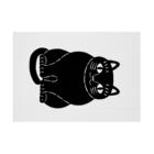 mikepunchの黒猫さん 吸着ポスターの横向き