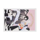 ビリー・バリバリーのSHOPPING：PINK Stickable Poster :horizontal position