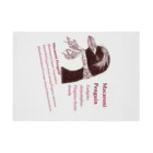 ヤママユ(ヤママユ・ペンギイナ)の伊達なマカロニペンギン(図鑑コラージュ) 吸着ポスターの横向き