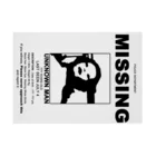 SOPHIE-JOHNのMISSING  Stickable Poster :horizontal position