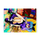 なまこの酢漬けアイテムの魔女見習いちゃん Stickable Poster :horizontal position