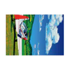 GALLERY misutawoの草原の飛行機 吸着ポスターの横向き