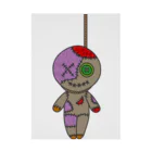 Ａ’ｚｗｏｒｋＳのHANGING VOODOO DOLL Stickable Poster