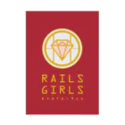 Rails Girls JapanのRailsGirlsKyoto9thグッズ Stickable Poster