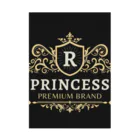 ROYAL Princessのゴージャスロゴブランド 吸着ポスター