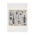 MOONY'S Wine ClosetのGrape’s Jewel Box Stickable Poster