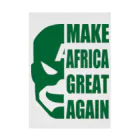 キャプテン☆アフリカのシークレットベース（秘密基地）のMAKE AFRICA GREAT AGAIN 吸着ポスター