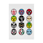 LUCHAのMASKMAN TWELVE DOS 吸着ポスター