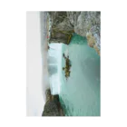 Keina HigashideのGoðafoss Stickable Poster