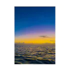 mizuphoto galleryのNight to the crescent moon Stickable Poster