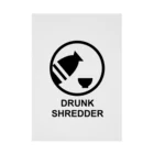 DRUNK SHREDDERのDRUNK SHREDDER Stickable Poster