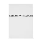 Be ConsciousのFall of patriarchy 吸着ポスター