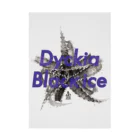 &ART315のDyckia black ice（ディッキア・ブラックアイス） Stickable Poster