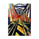 Fire_Catの【ポスター】鉄橋 Stickable Poster