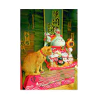 Fire_Catの【ポスター】猫と神様 Stickable Poster