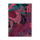 KIKI DOURAKUのGLITCH-武者UKIYOE Stickable Poster