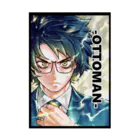 金沢真之介-オットマン-のオットマン表紙 Stickable Poster