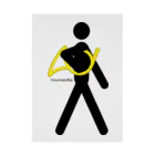 ぬるのThe Walking Hornist w/o Logo Stickable Poster