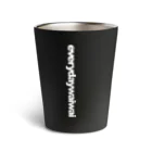 everydaywaiwaiのキリンサン サーモタンブラー(黒) Thermo Tumbler