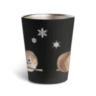 M's_snowflakesのエゾモモンガ　ももちゃん Thermo Tumbler