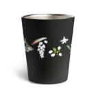 しまのなかまfromIRIOMOTEの西表島の白い花（11種） Thermo Tumbler