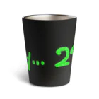 LalaHangeulの24시간 졸려 ~24時間ねむい~ Thermo Tumbler