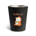 RIKAの【animal】ゴリラ Thermo Tumbler