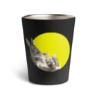 kawano_lonの満月だっこうさぎゆずくん Thermo Tumbler