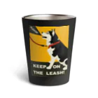 ねるくるのKEEP ON THE LEASH! (Shostako Yellow) サーモタンブラー