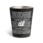 クセスゴエッセイの㎗デシリットル白字 Thermo Tumbler