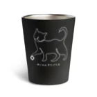 ＠meiliecat🐈original goodsの#にゃんすたぐらむ🐾WH  Thermo Tumbler