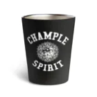 LEELA 〜 official shop 〜のCHAMPLE SPIRIT 〈ホワイトプリント〉 Thermo Tumbler