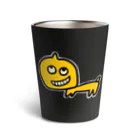 everydaywaiwaiのWanWanDog サーモタンブラー(黒) Thermo Tumbler