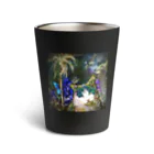 Nano⭐︎art shopの光使いの猫 Thermo Tumbler