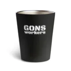 GON_のGONsWORKERs サーモタンブラー