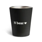 N bearのN bear しろくま Thermo Tumbler