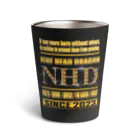 NHDのNHDオリジナルグッズ サーモタンブラー